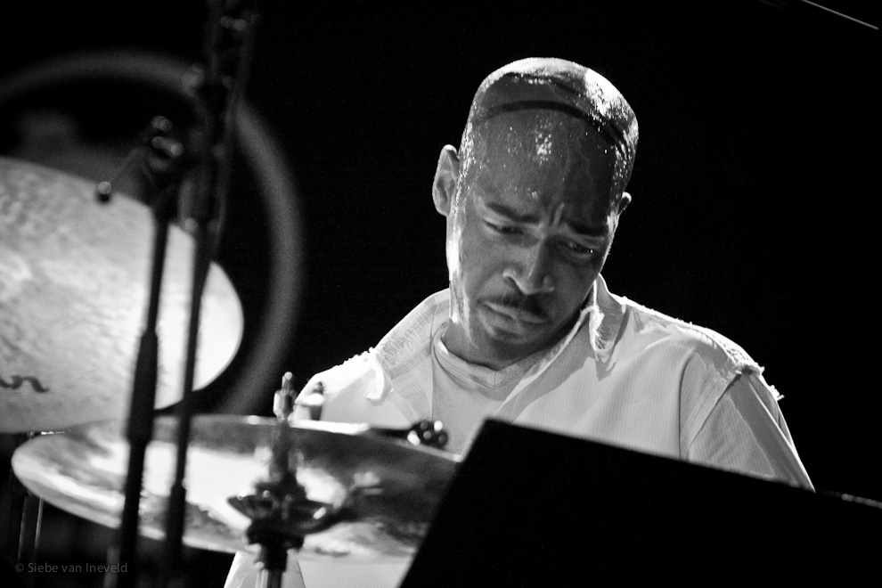 Eric Harland, Drums. SFJazz Collective. North Sea Jazz 2007, Rotterdam, The Netherlands.