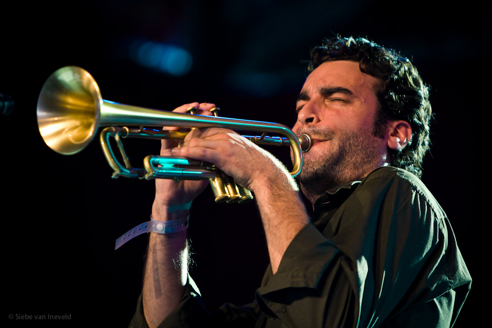 JuliaÌn SaÌnchez Trumpet, Chano Dominguez New Flamenco Sound, North Sea Jazz 2007, Rotterdam, The Netherlands