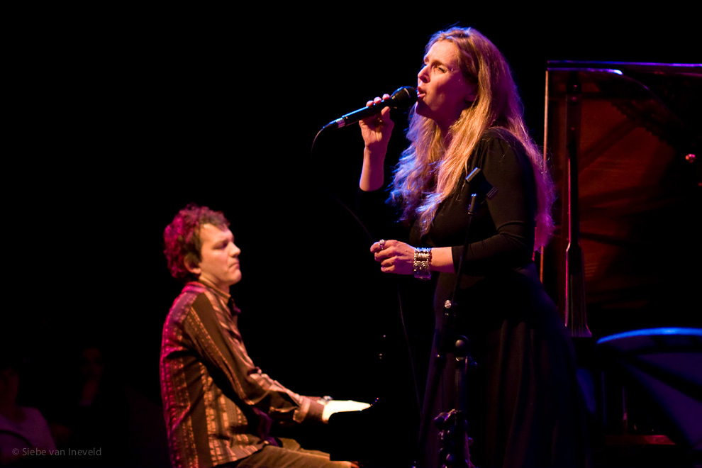 Fleurine, Brad Mehldau Fleurine and Brad Mehldau. Bimhuis, Amsterdam.