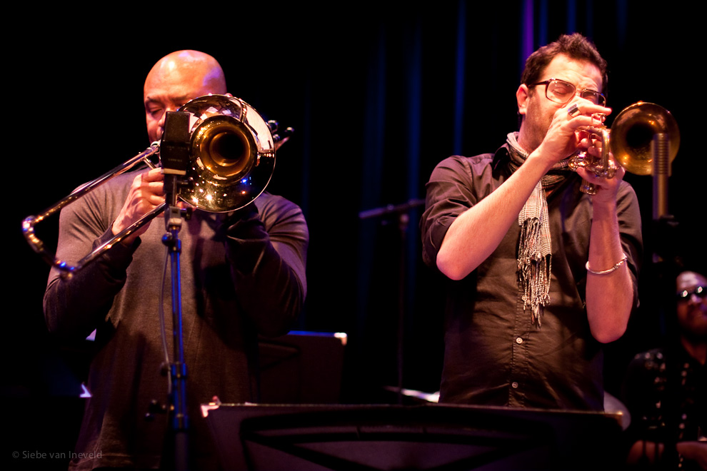 Robin Eubanks and Avishai Cohen, SFJAZZ Collective 2010