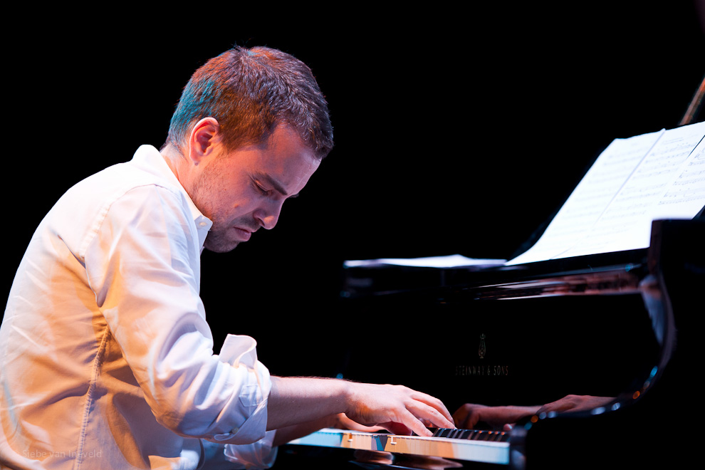 Gideon van Gelder Sextet CD presentation Perpetual at the Bimhuis, Amsterdam.