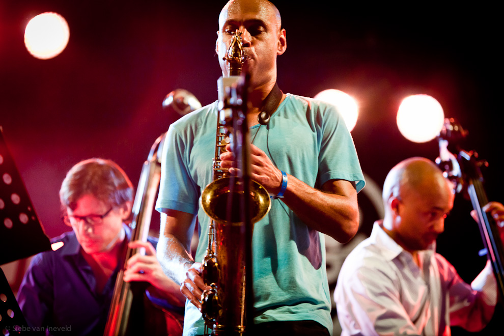 Joshua Redman Double Trio with Matt Penman and Reuben Rogers. North Sea Jazz 2010.