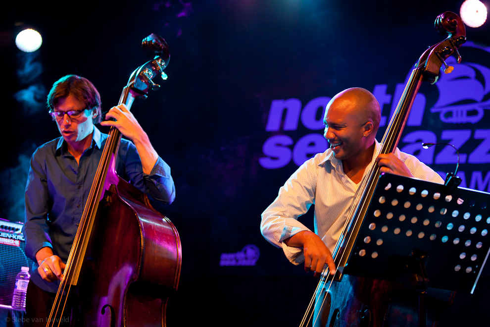 Joshua Redman Double Trio with Matt Penman and Reuben Rogers on bass. North Sea Jazz 2010.