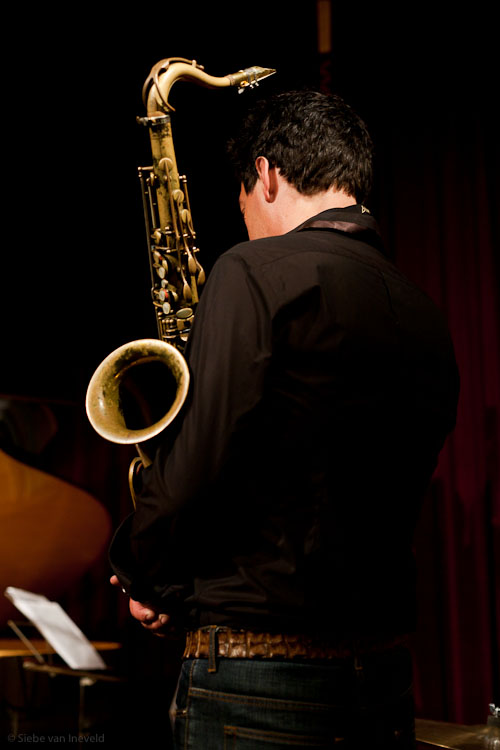 Saxophonist Yuri Honing