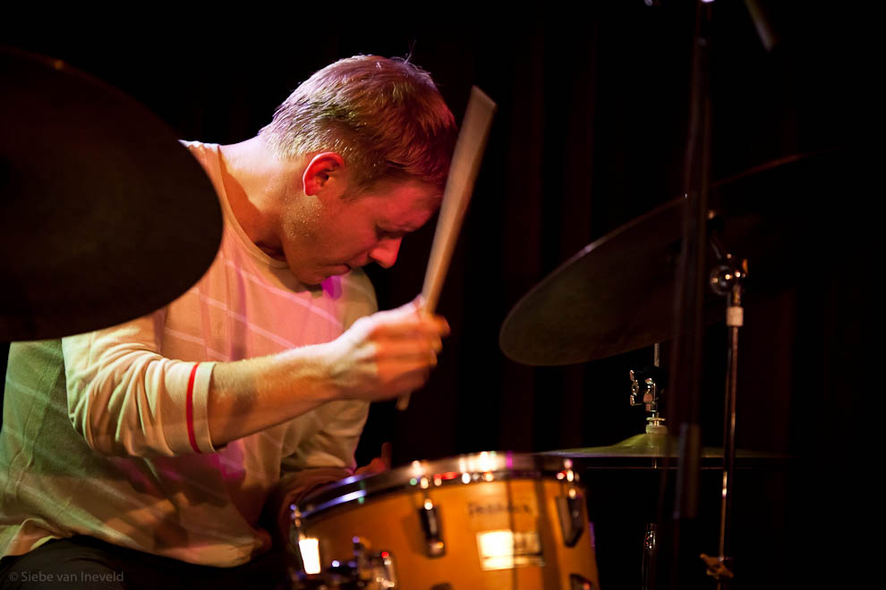 Ted Poor on Drums, Kurt Rosenwinkel Standards Trio